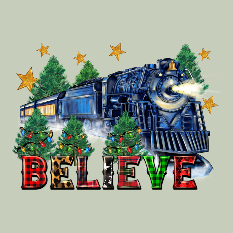 Believe Polar Express Christmas Trees Ladies Tee by FaDigitalArtStudio | Teevron