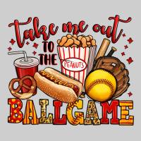 Take Me Out To The Ball Game Softball Premium Sweatshirt | Teevron