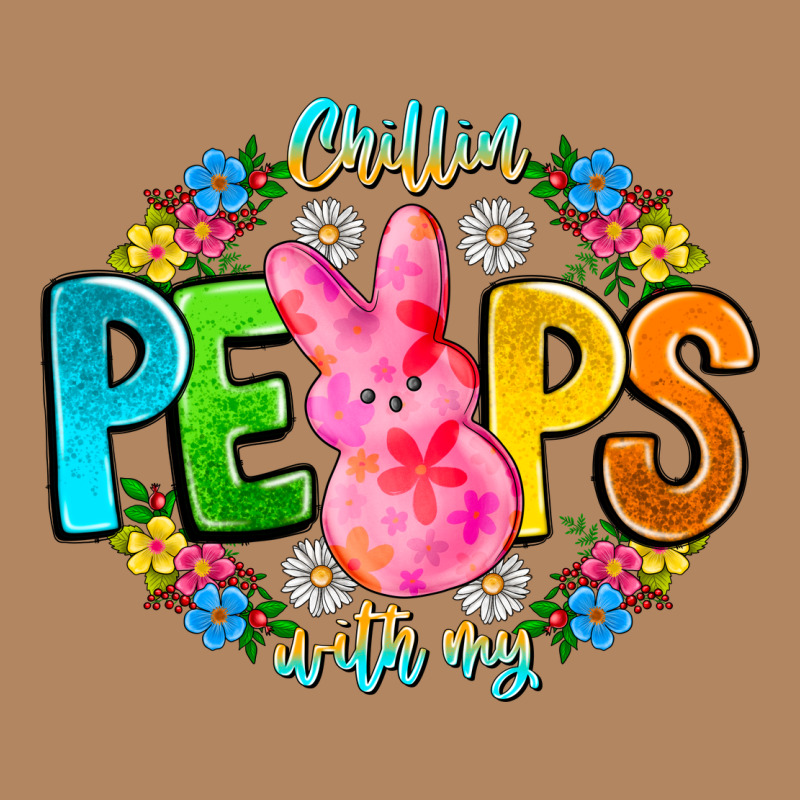 Chillin Peeps With My Long Sleeve Tee by CowhideDigitalArt | Teevron