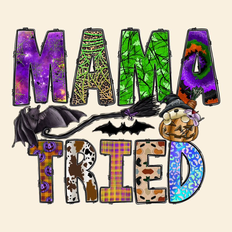 Mama Tried Vintage Hoodie by SublimationCraftShop | Teevron