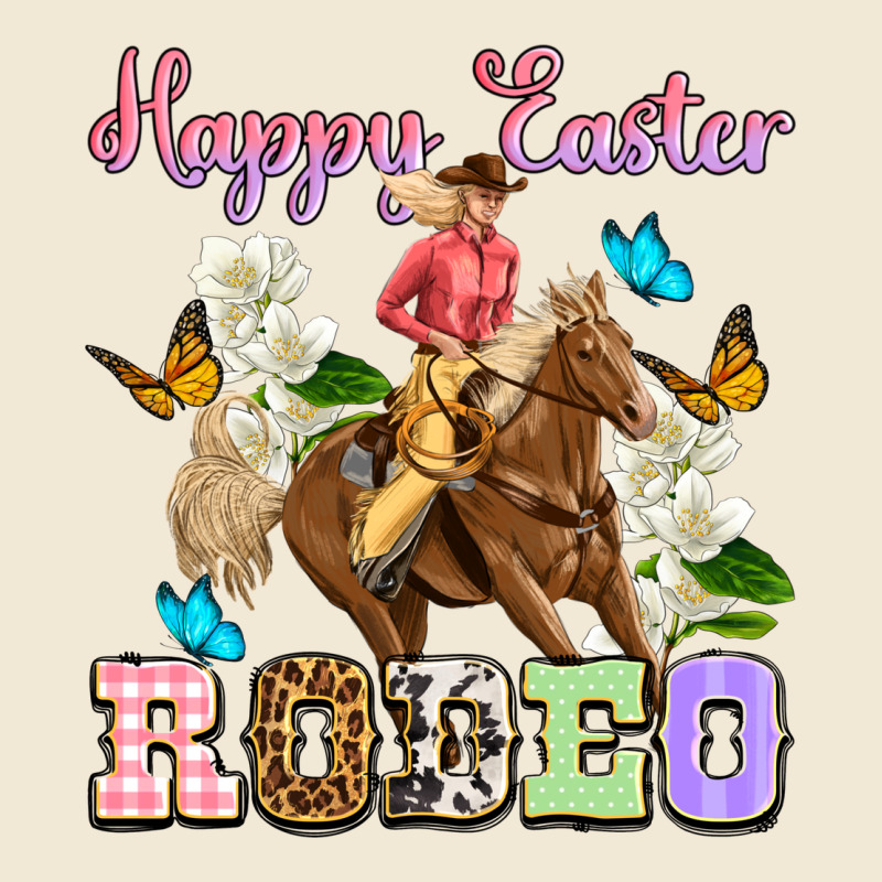 Happy Easter Rodeo Cowgirl Premium Tee by OliviaCreatesArt | Teevron