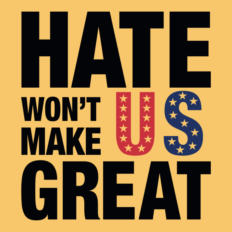 Hate Won't Make Us Great Black Vintage Hoodie by artisFamous | Teevron