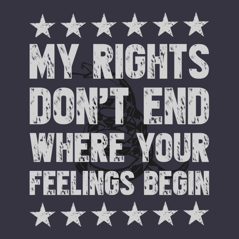 My Rights Don't End Where Your Feelings Begin Vintage Hoodie by artisFamous | Teevron