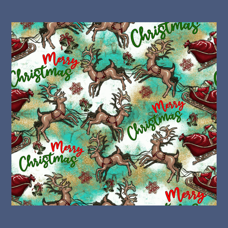 Christmas Magic Pattern Vintage Hoodie by CowhideDigitalArt | Teevron