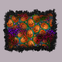 Halloween Pumpkin Background Vintage Tee | Teevron