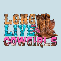 Western Long Live Cowgirls With Roses Ladies Tee | Teevron
