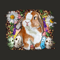 Easter Bunny With Quail Eggs And Daisy Heavy Core Tee | Teevron