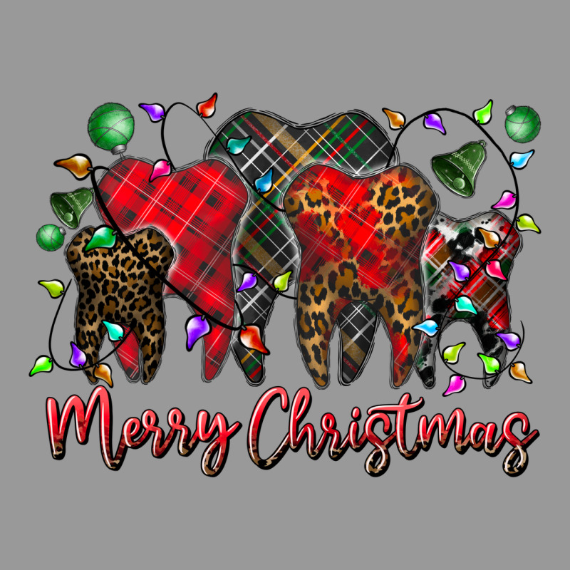 Merry Christmas Teeth Vintage Hoodie by CowhideDigitalArt | Teevron