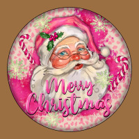 Pink Merry Christmas Santa Vintage Tee | Teevron