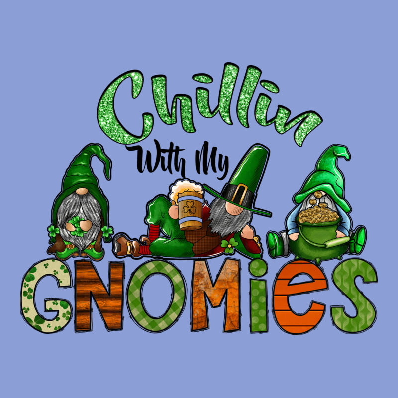 St Patricks Day Gnomes Long Sleeve Tee by CowhideDigitalArt | Teevron