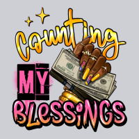 Counting My Blessings Afro Hands Heavyweight Sweatshirt | Teevron