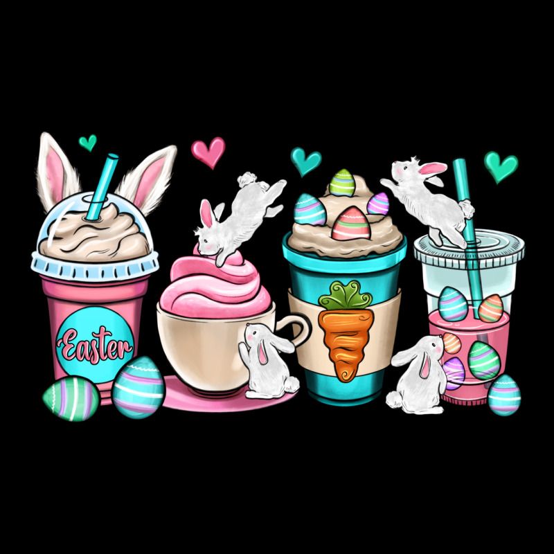 Easter Bunnies Coffee Cups Premium Tee by OliviaCreatesArt | Teevron