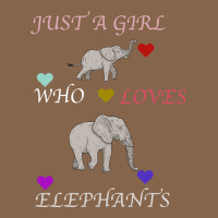 Just A Girl Who Loves Elephants Premium Tee | Teevron
