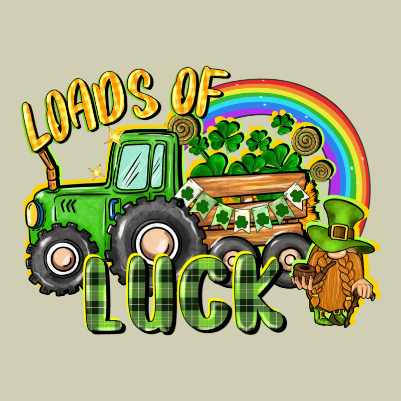 Loads Of Luck Tractor Heavy Core Tee by CowGirlArtShop | Teevron