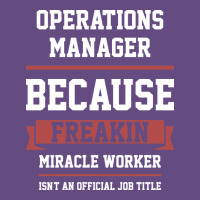Operations Manager - Cool Gift Job Vintage Hoodie | Teevron