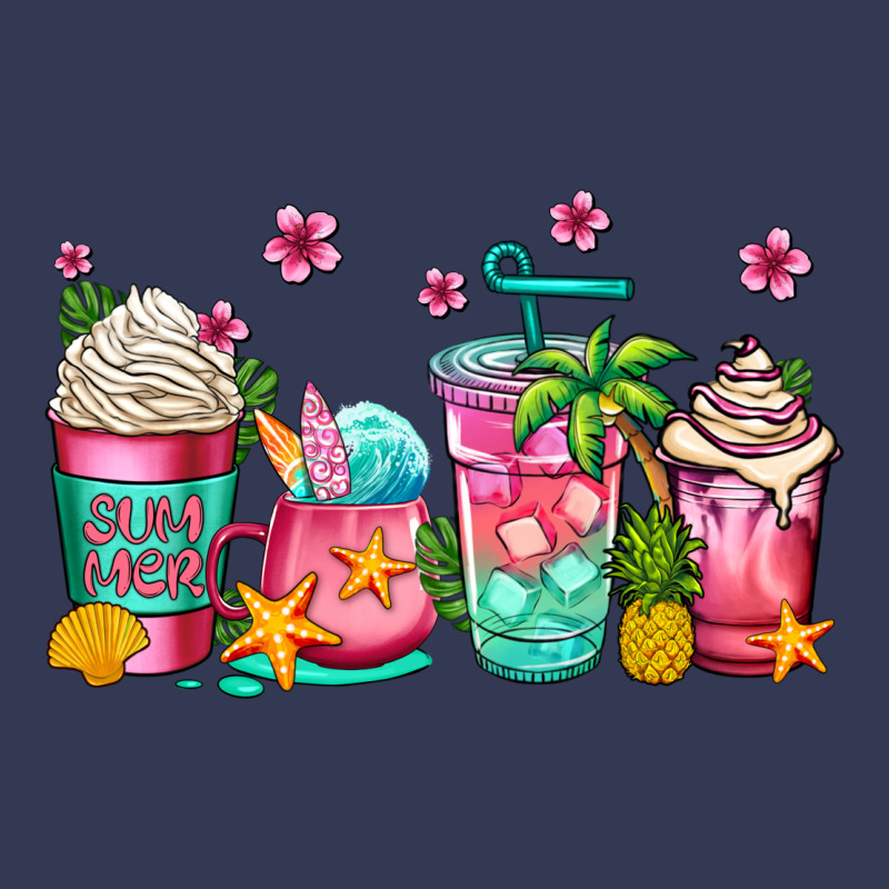 Summer Coffee Cups Heavyweight Hoodie by Jasminsmagicworld | Teevron