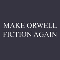 Make Orwell Fiction Vintage Hoodie | Teevron