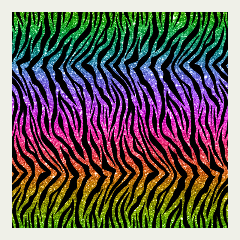 Tiger Glitter Seamless Pattern Urban Heavy Tee by BundleAndBundleShop | Teevron