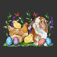 Easter bunny and chicks with floral | Teevron