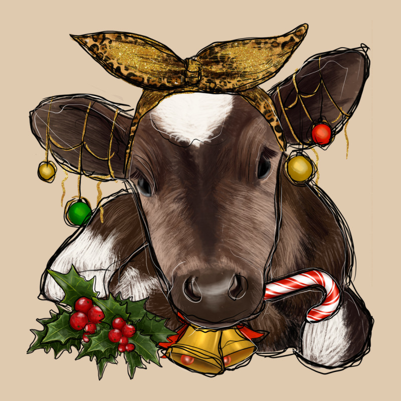 Christmas Baby Cow Heavyweight Sweatshirt by RanaPortraitStore | Teevron