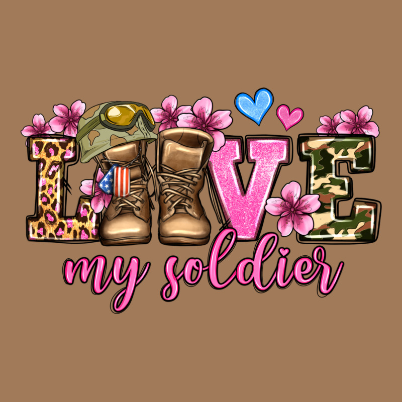 Love My Soldier Olivia Classic Tee by OliviaCreatesArt | Teevron