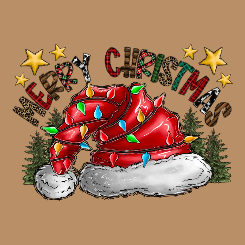 Merry Christmas Santa Vintage Hoodie by CowhideDigitalArt | Teevron