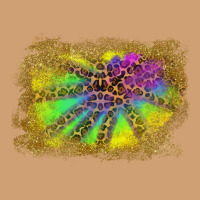 Colorful Glitter Leopard Background Vintage Tee | Teevron