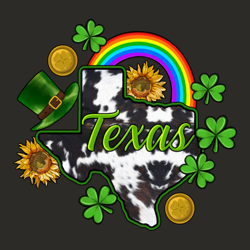 Texas Map St. Patrick's Heavy Core Tee by CowGirlArtShop | Teevron
