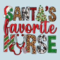Santa's Favorite Nurse Ladies Tee | Teevron