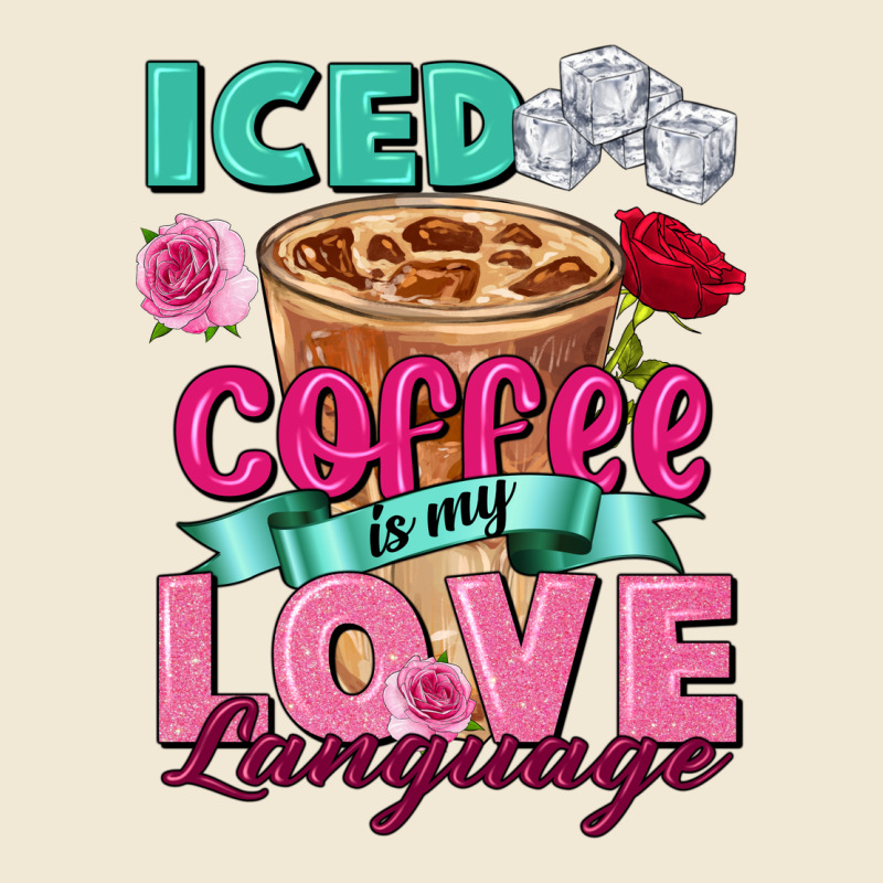 Iced Coffee Is My Love Language Valentine's Day Premium Tee by FaDigitalArtStudio | Teevron