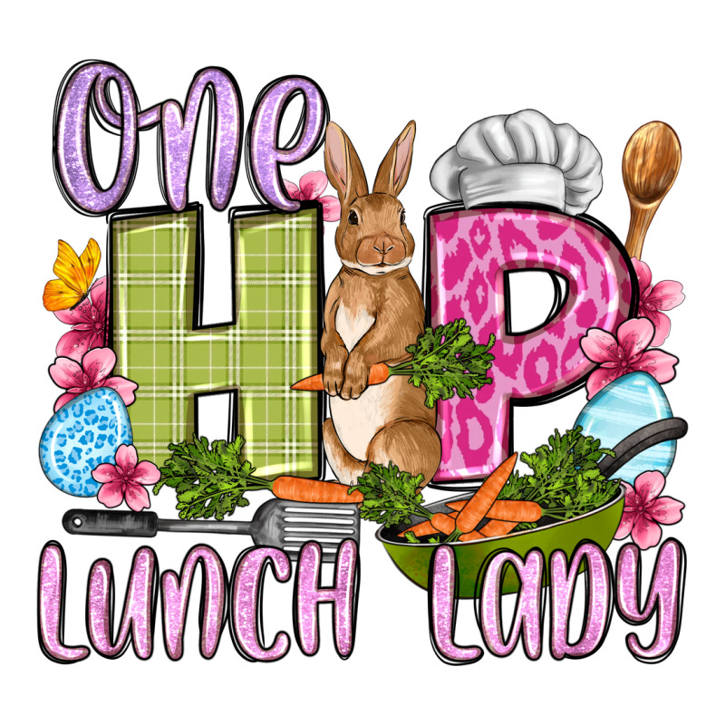 Easter Day One Hip Lunch Lady Premium Tee by OliviaCreatesArt | Teevron