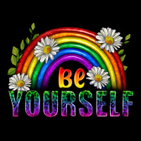 Be Yourself Pride Lgbtq Ladies Tee | Teevron