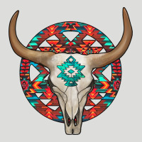 Turquoise Aztec Bullskull Zipper Hoodie | Teevron