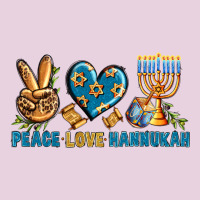 Peace Love Hannukah Ladies Tee | Teevron