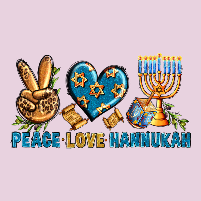 Peace Love Hannukah Ladies Tee by BundleAndBundleShop | Teevron