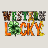 Western Lucky With Clover St. Patricks Day Heavy Core Tee | Teevron