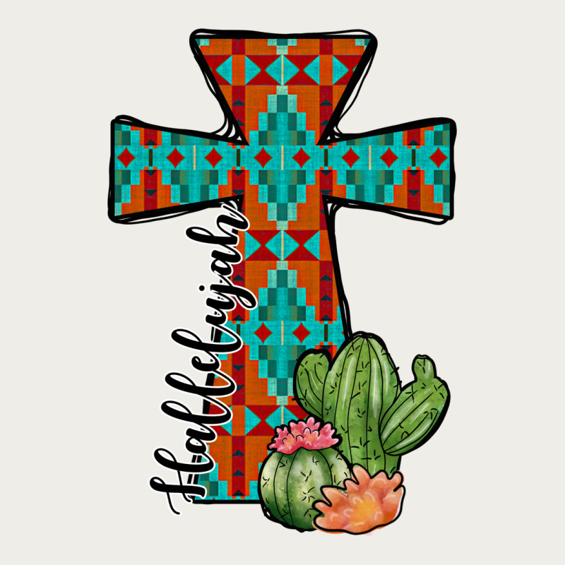 Aztec Cactus Cross Zipper Hoodie by JahusDesignShop | Teevron