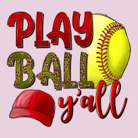 Play Ball Y'all Softball Ladies Tee | Teevron