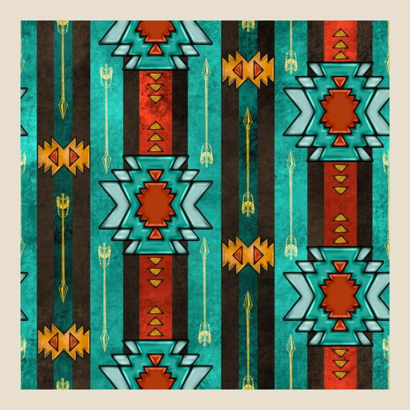 Native American Aztec Seamless Pattern 5 Urban Heavy Tee by BundleAndBundleShop | Teevron