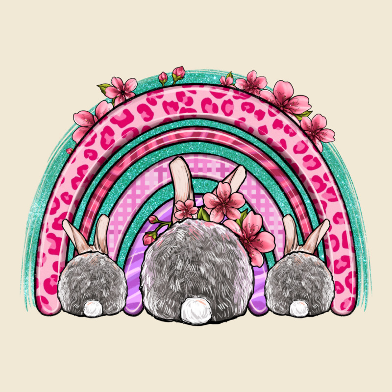Easter Bunny Rainbow Premium Tee by OliviaCreatesArt | Teevron