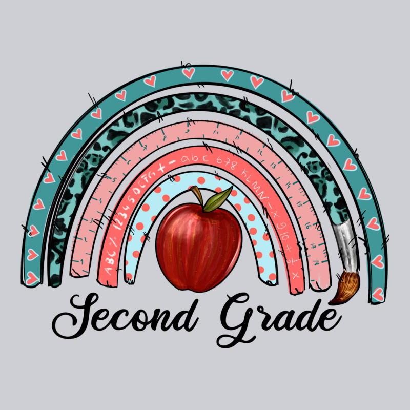 Second Grade Rainbow Heavyweight Sweatshirt by RanaPortraitStore | Teevron