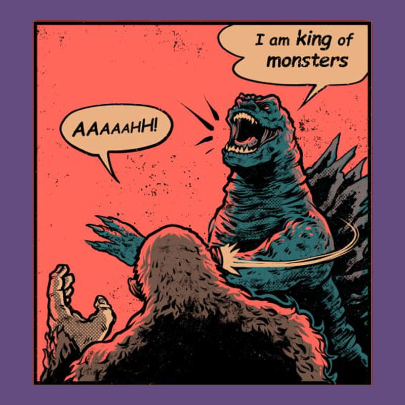 I Am King Of Monsters Vintage Hoodie by artisFamous | Teevron