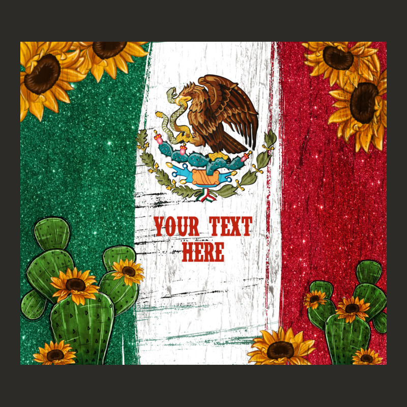 Preview Cactus Sunflower Mexican Flag Heavy Core Tee by Jasminsmagicworld | Teevron