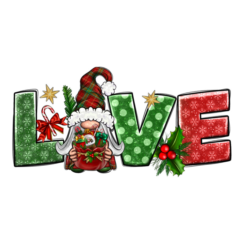 Love Christmas Gnome Ladies Tee by BundleAndBundleShop | Teevron