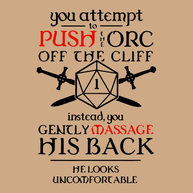 Tabletop Rpg D20 Orc Massage Critical Failure Vintage Hoodie by artisFamous | Teevron