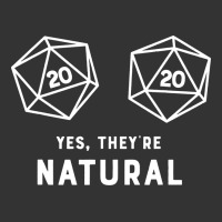 yes they're natural 20 dice funny rpg gamer | Teevron