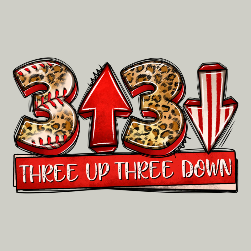 Three Up Three Down Baseball Heavyweight Hoodie by Jasminsmagicworld | Teevron