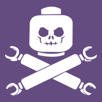 Block Face Pirate Vintage Hoodie | Teevron
