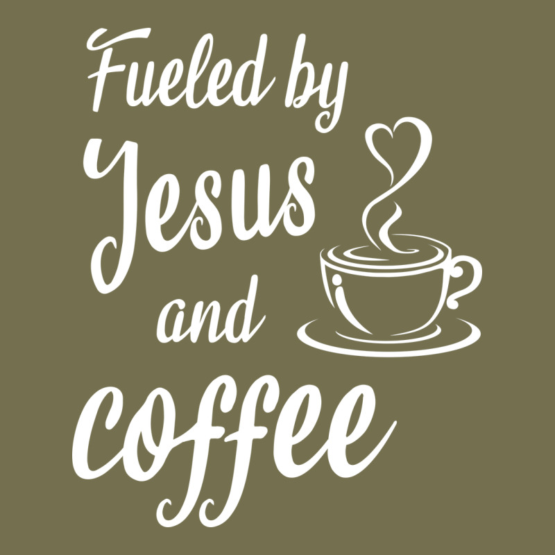 Fueled By Jesus And Coffee Vintage Hoodie by artisFamous | Teevron