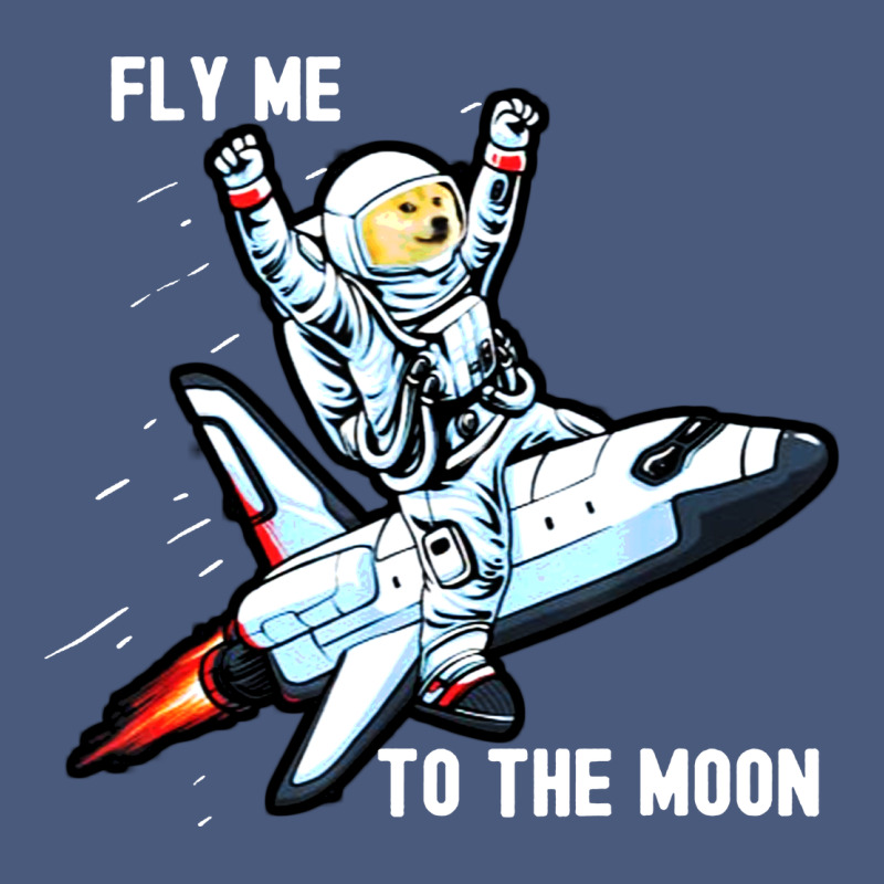 Dogecoin Hodl To The Moon Vintage Hoodie by artisFamous | Teevron